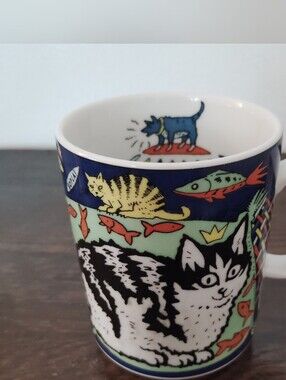 Bopla Cat Mug Switzerland Barking Dog